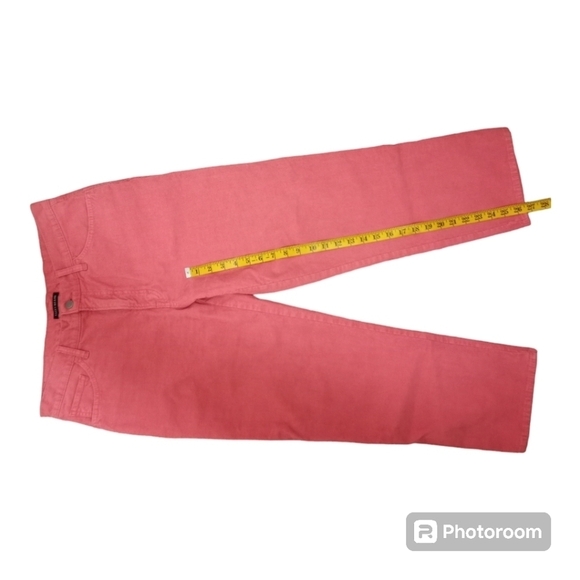 Lucky Brand Mid Rise Slim Fit Cropped Corduroy Jeans Size 12 - Picture 9 of 15